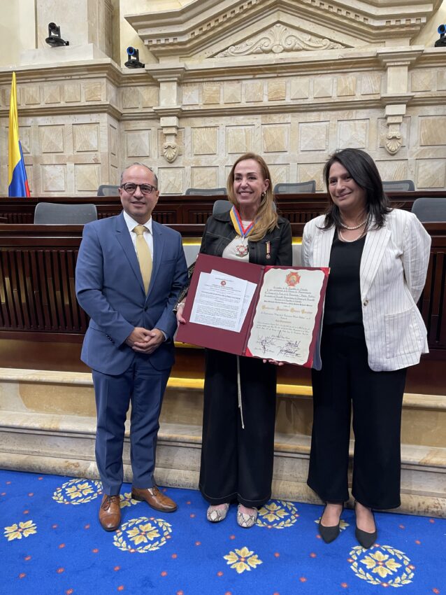 Cámara de Representantes exalta labor de la Fundación Juan Felipe Gómez Escobar